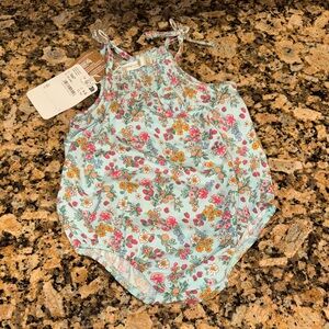 Mayoral Floral Baby Romper